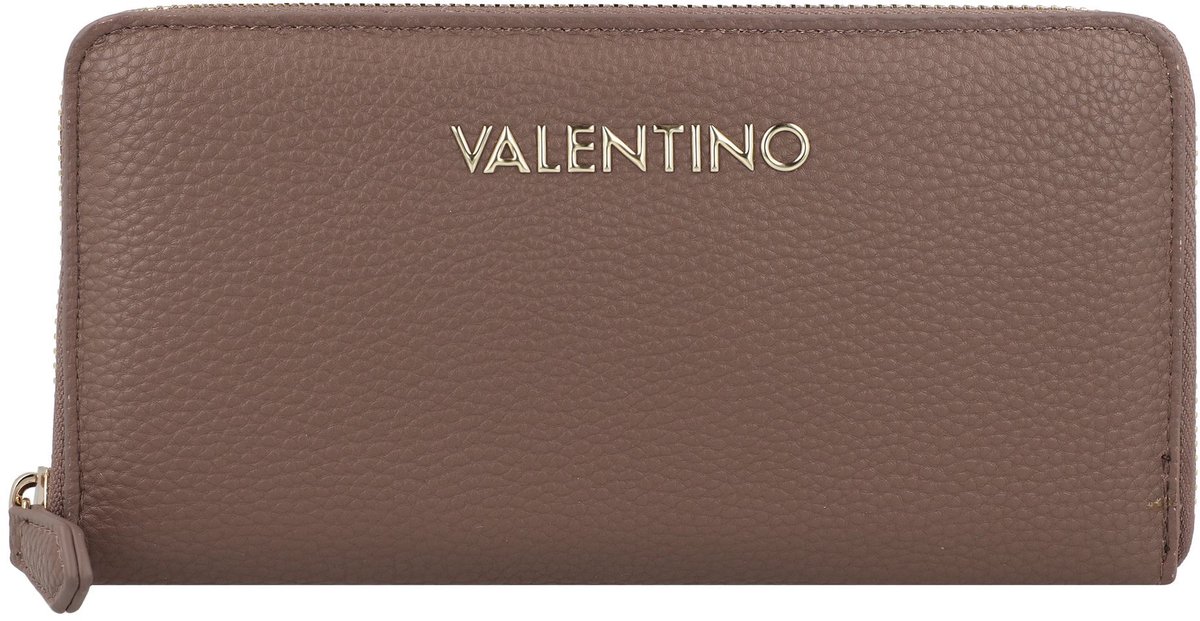 VALENTINO Portemonnee Brixton Zip Around Wallet Taupe