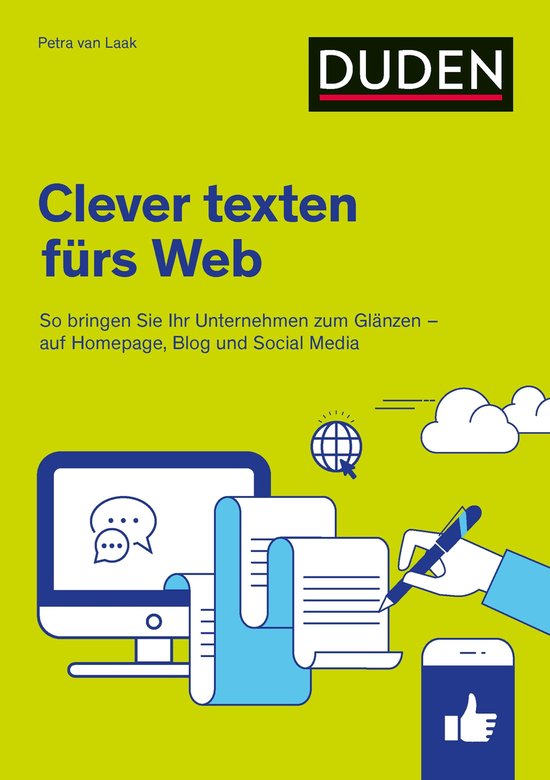 Duden - Ratgeber - Duden Ratgeber – Clever texten fürs We ... - cover