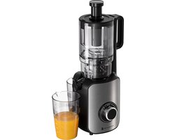 KitchenBrothers Slowjuicer - Sapcentrifuge - XXL Vulopening - Verticaal - Juicer - Groenten en…