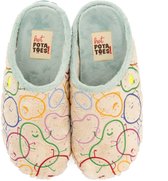 Hot Potatoes Taastrup - Pantoffels Dames - Open sloffen met antislip zool - Beige