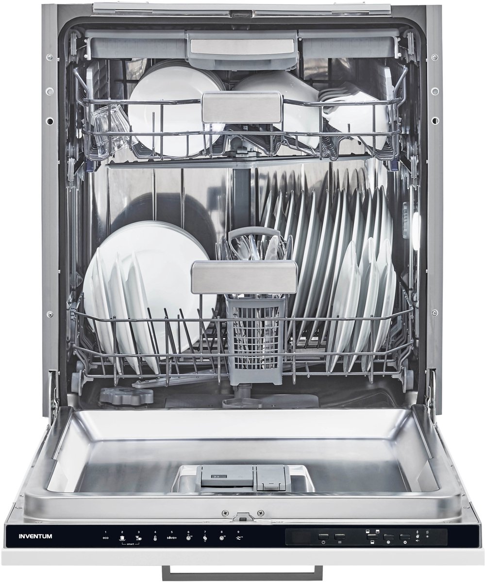 Inventum IVW6060A energiezuinige inbouw vaatwasser - 14 couverts - Volledig integreerbaar - Besteklade-Bestekmand - Stil: 42 dB - 9 programma’s - Max nishoogte 87 cm - Binnenverlichting - Projectie vloer - Extra droog optie - Energielabel A — afbeelding 6
