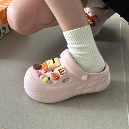 IPNSDON Croc klinknagels knopen - 12 stuks, 15,5 mm vrouwelijke gesp 15 mm mannelijke kunststof gesp sluitknopen, schoenen pop klinknagels reparatie en decoratie