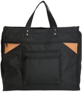 Sac à provisions robuste Basic - Large - Noir - Sac à provisions Canvas