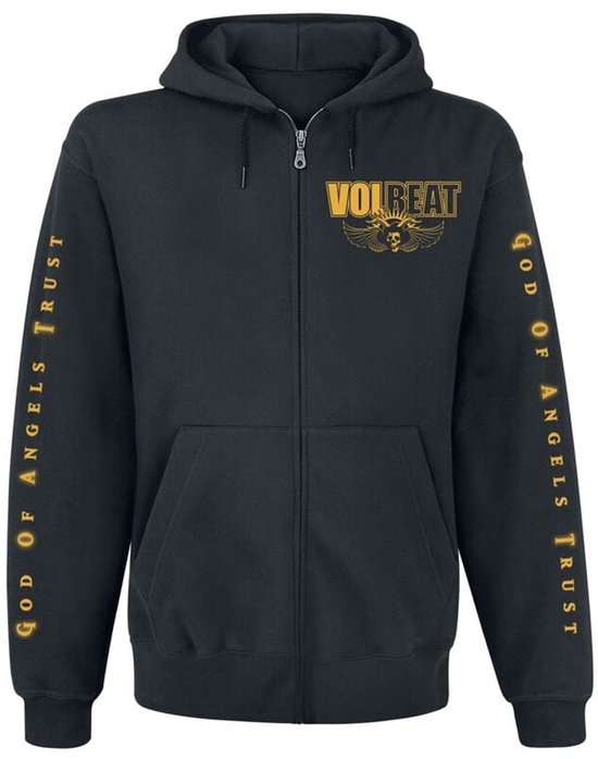 Volbeat God Of Angels Trust Heren Vest met capuchon - zwart - 3XL
