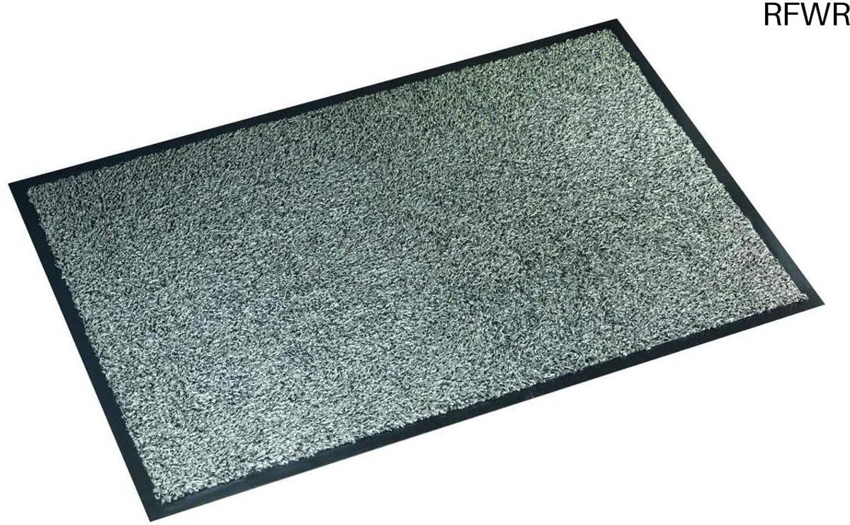 RFWR Droogloopmat Microm Absorberend Beige 60x80cm - Antislip Deurmat voor Binnen en Buiten