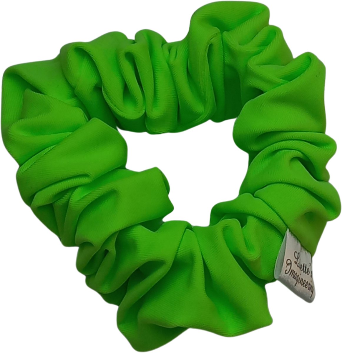 Scrunchie - Zwemscrunchie - Badpakstof - Neongroen