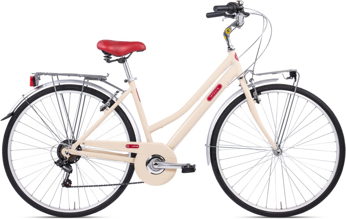 Stadsfiets 28 inch LETOULE “LaFolie” Lady, Cielo