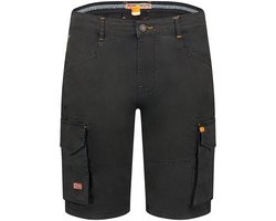 Geographical Norway Bermuda Met Stretch Patrimoine Zwart - 3XL