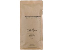 Caffè Coraggioso Mocca koffiebonen 1 kg Slow Roasted Blend 100% Arabica