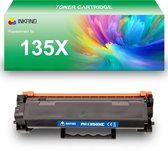 LOSMANN Toner met chip, 135 stuks, compatibel met HP 135X W1350X voor HP Laserjet MFP M234dw M234sdw M234sdn M234dwn M209dw M209dwn M234 M209 135A W1350A (2 zwart LOSMANN Toner met chip, 135 stuks, compatibel met HP 135X W1350X voor HP Laserjet MFP M234dw M234sdw M234sdn M234dwn M209dw M209dwn M234 M209 135A W1350A (2 zwart