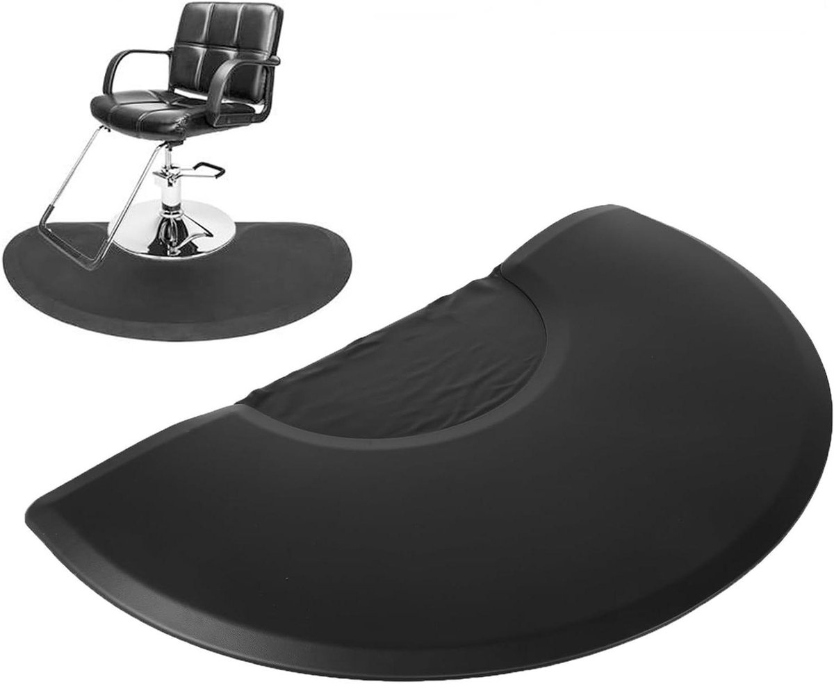 Allecto Premium - Kappermat Stoel Salon Anti-vermoeidheidsvloermat - Ergonomische Kappersstoel - Halfronde Salon Kapper Vloerstaande steunmat - voor kappers - Comfortabele Ondersteuning Tijdens Werkzaamheden.onOptionsItemSelected