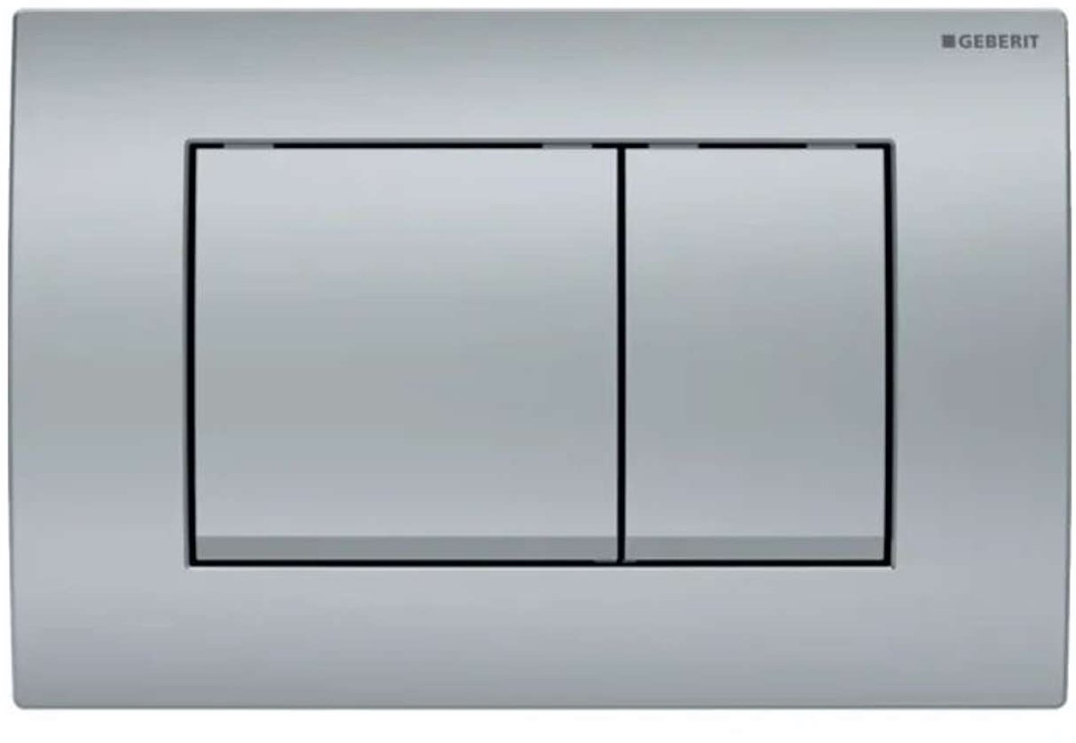 Geberit Delta30 - Bedieningsplaat, mat chroom 115.137.46.1