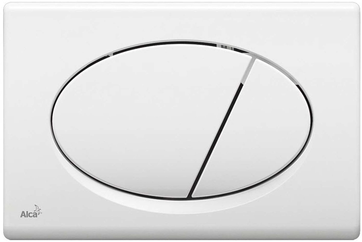 Alcadrain Basic - Bedieningsplaat, wit M70