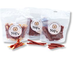 NapZZZ Hondensnack - Eend - Collageen | Stick | Jerky