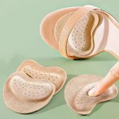 ORTHOPEO Premium hielkussen, balenkussen, voorvoet, hoge hakken, inlegzolen, schoeninlegzolen, gel tegen blaren en wrijving, set van 14 siliconen pads gelkussen