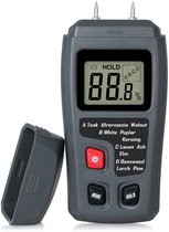 Vochtmeter Muren - Hout & Bouwmaterialen - Vochtigheidsmeter - 0-99,9% Meetbereik - LCD Display - Automatisch Uitschakelen - Compact - Zwarte Kleur