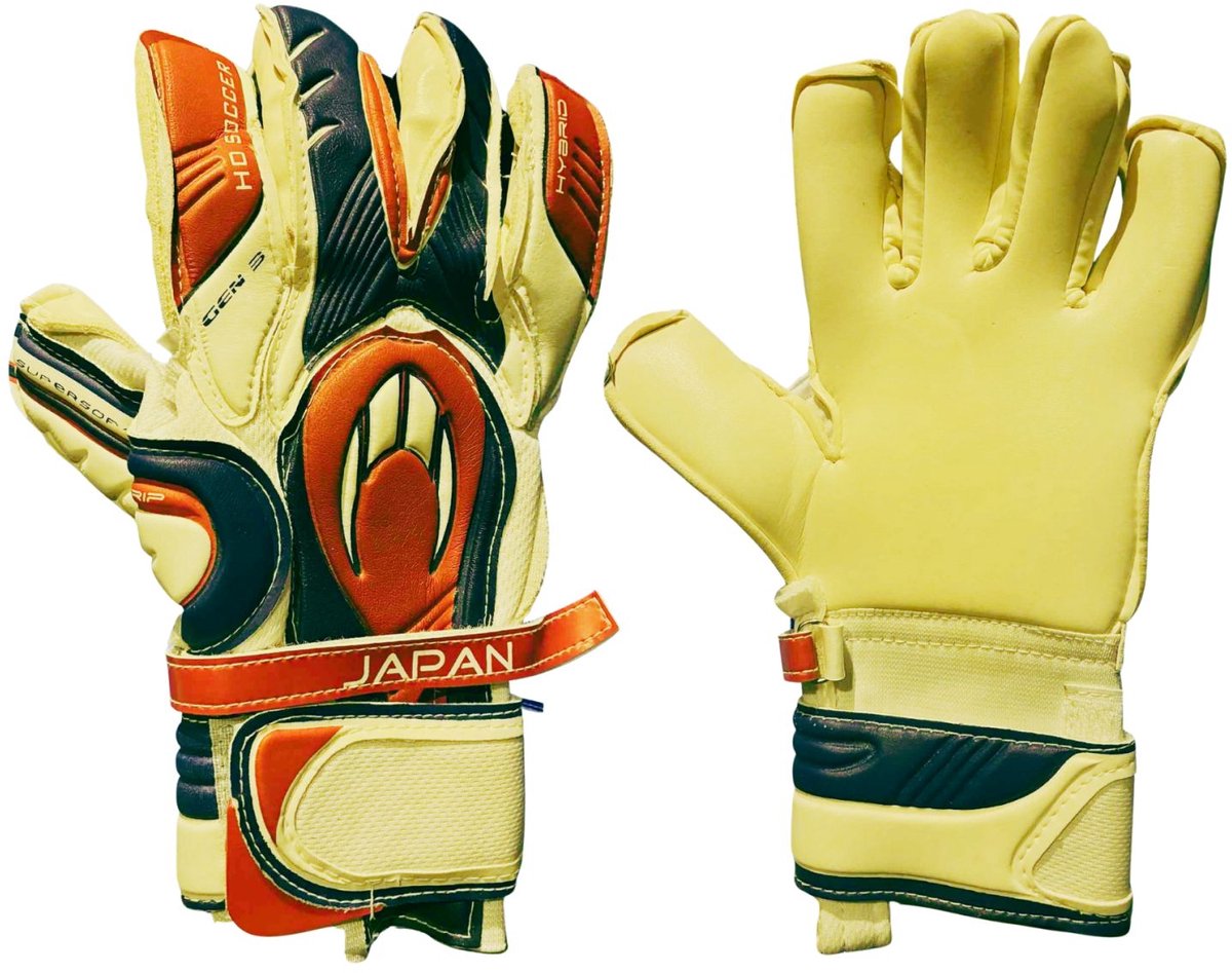 HO Soccer SSG Ghotta Japan Keepershandschoenen – Roll/Negative – White/Blue/Red –