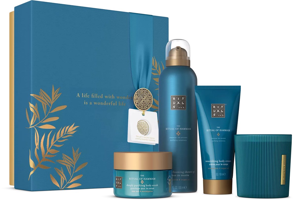 Rituals - of Hammam - MEDIUM Geschenkset + Gift Bag - Rituals of Hammam Gift Set -