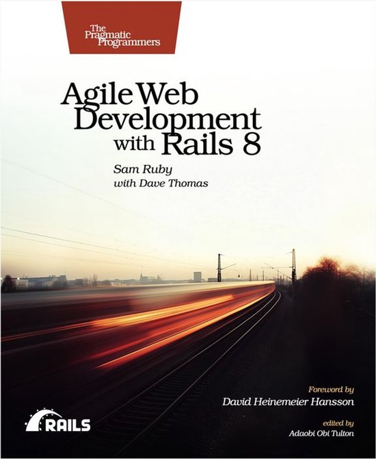 Agile Web Development with Rails 8 - cover