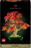 LEGO Japanse esdoorn boompje met rode en oranje bladeren, 474 onderdelen.