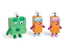 Learning Resources Primary Science - Educatieve Blokken - Numercubes - Groene en Oranje - 3+
