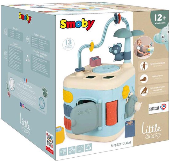 Smoby - Little Smoby - Activités Cube - Multicolore