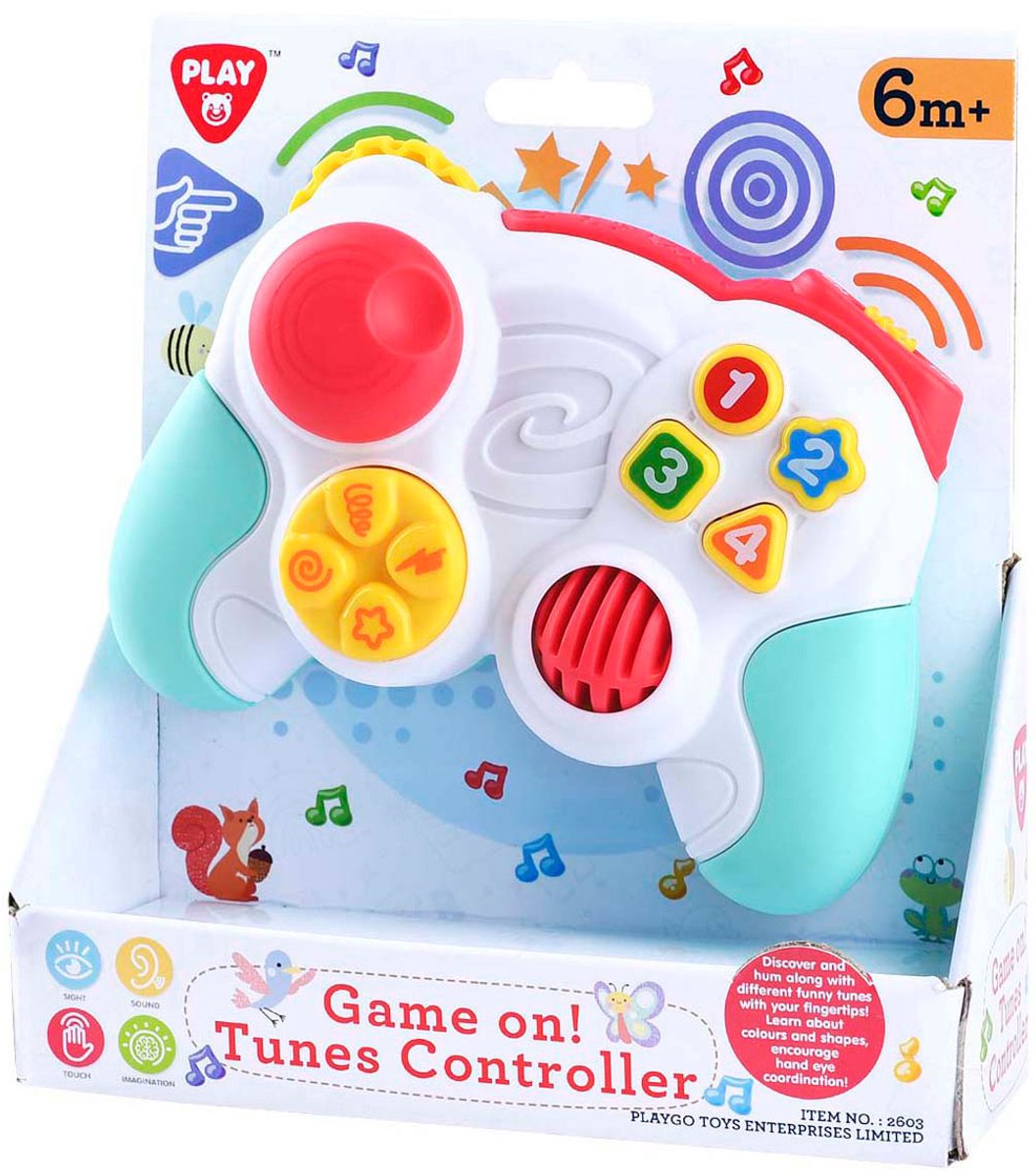 Play game controller speelgoed voor kinderen multi kleuren.