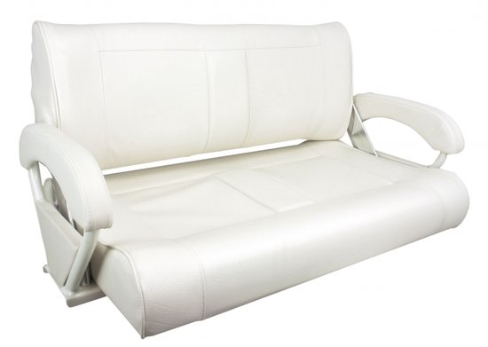 allpa Banc de pilotage modèle 'Twin 46' Flip-Back & Up, blanc