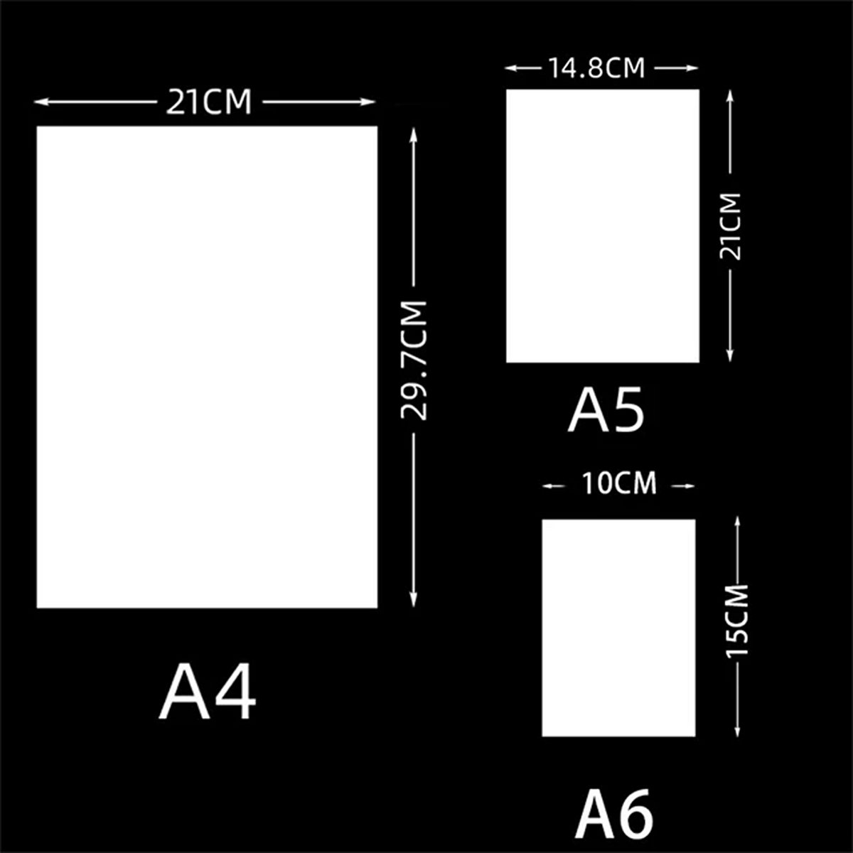 Herbruikbare Diamond Painting Cover Sheets - A4 - Set van 10