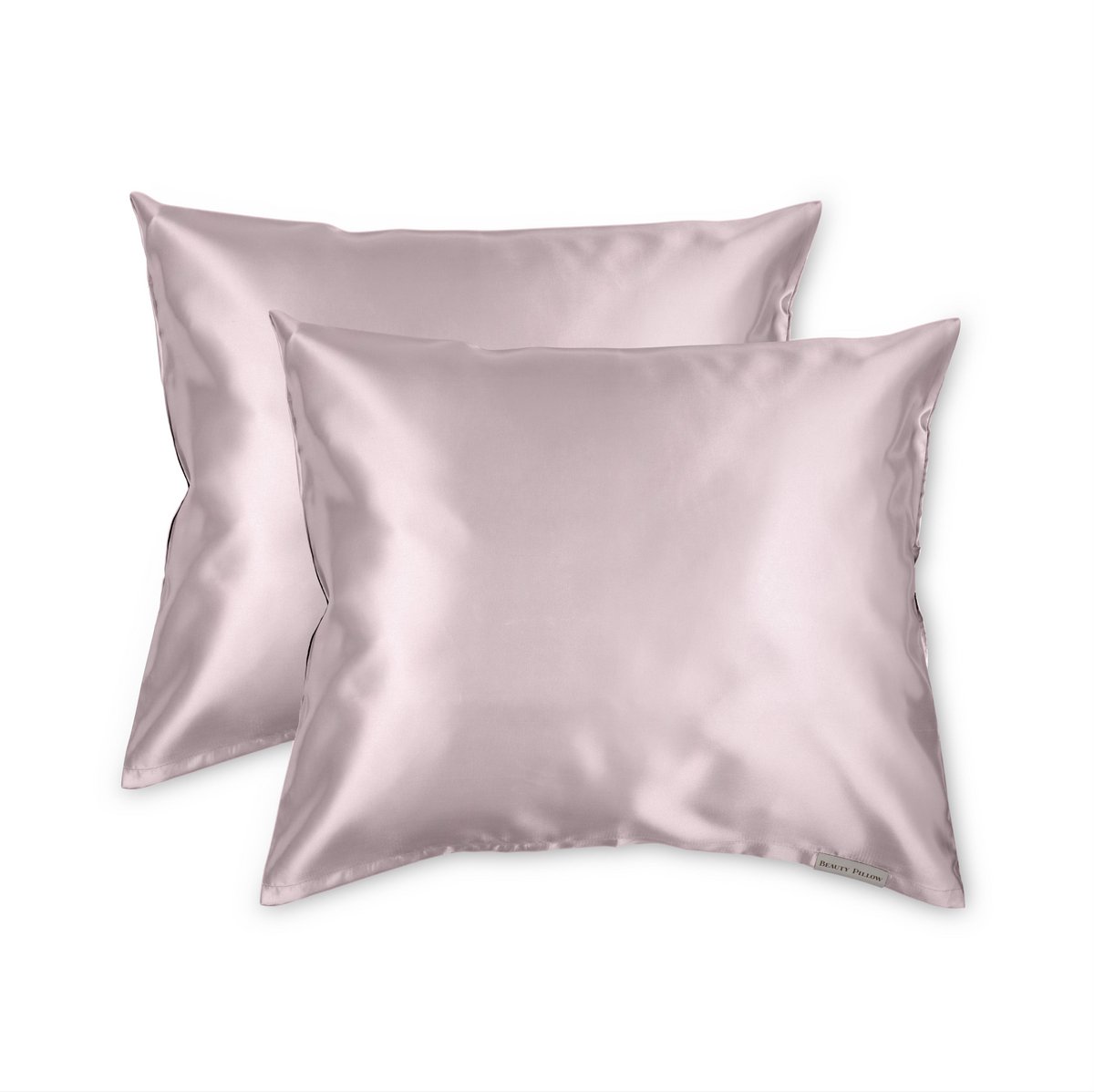 Beauty Pillow® - Satijnen Kussenslopen - Voordeelset - Duo Pack - 60x70 cm - Mauve