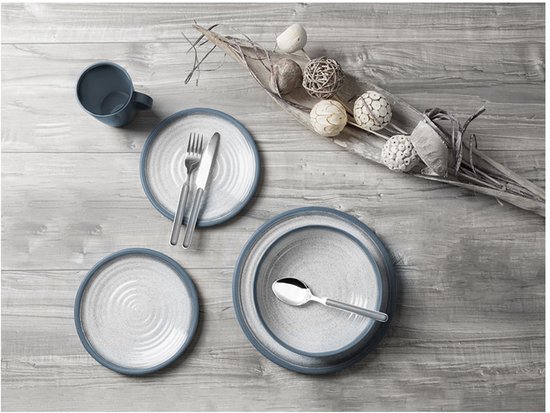 Brunner - Camping Serviesset - Tuscany - Midday - 12 delig - Melamine - Vaatwasserbestendig - BPA-vrij — afbeelding 4