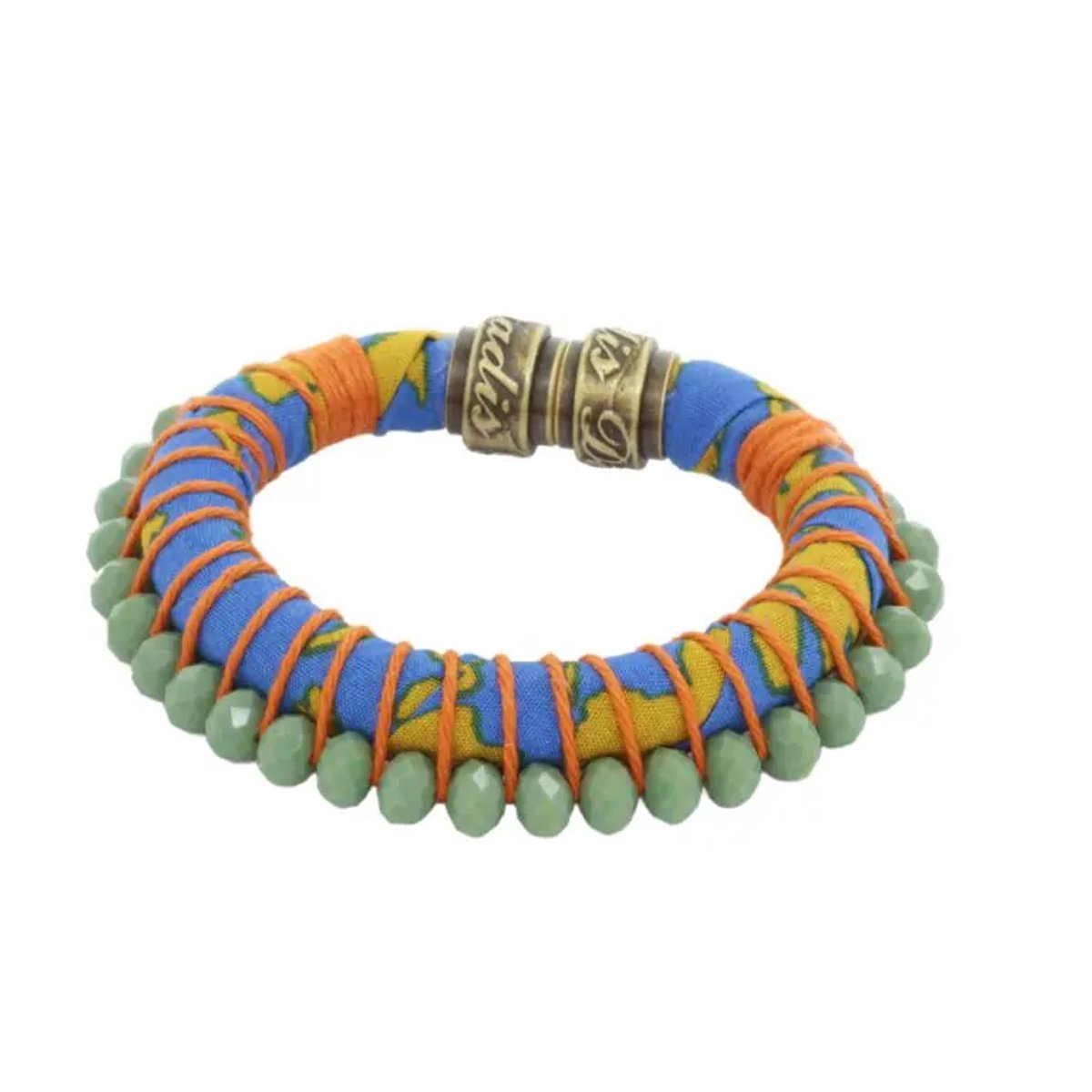 Griekse armband oranje(782 09B 26813)