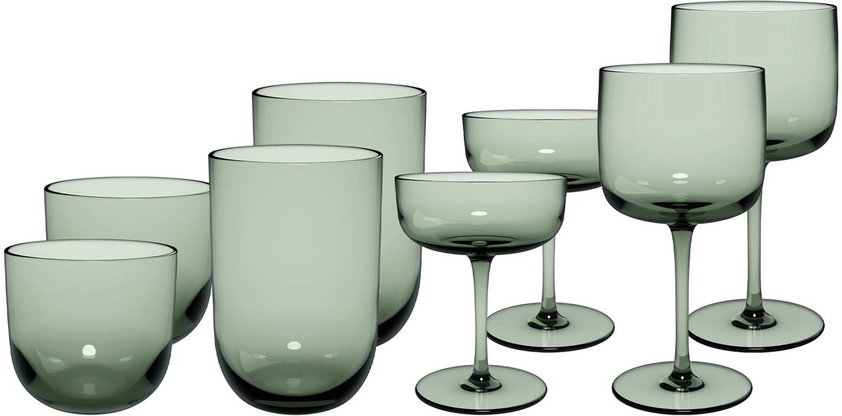 Komplett-Gläser-Set Like Glass Set van 8