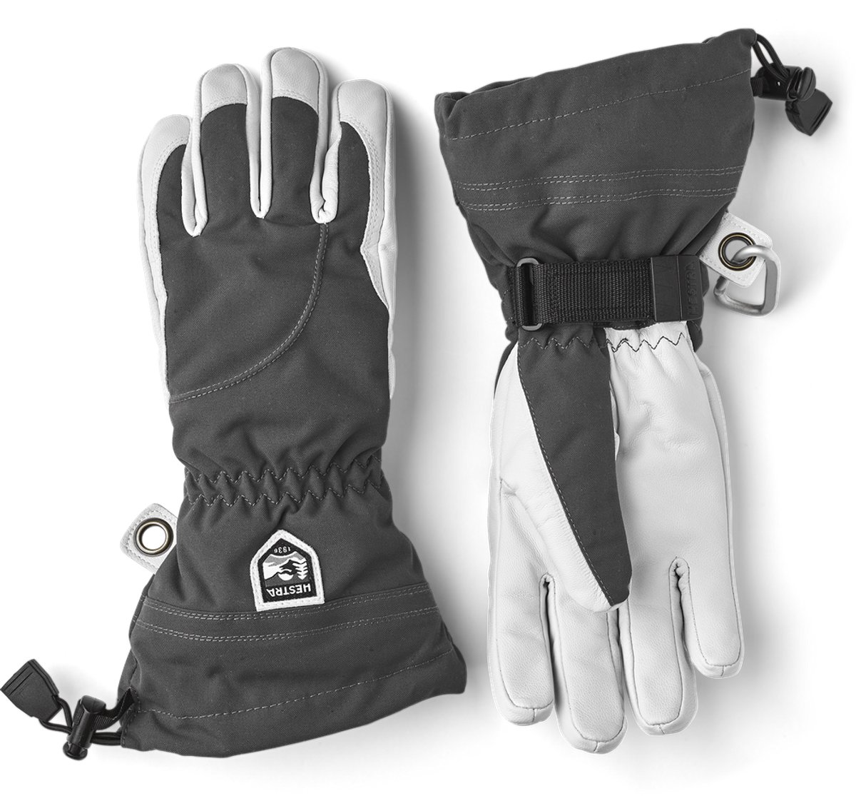 HESTRA ARMY LEATHER HELI SKI FEMALE Grijs