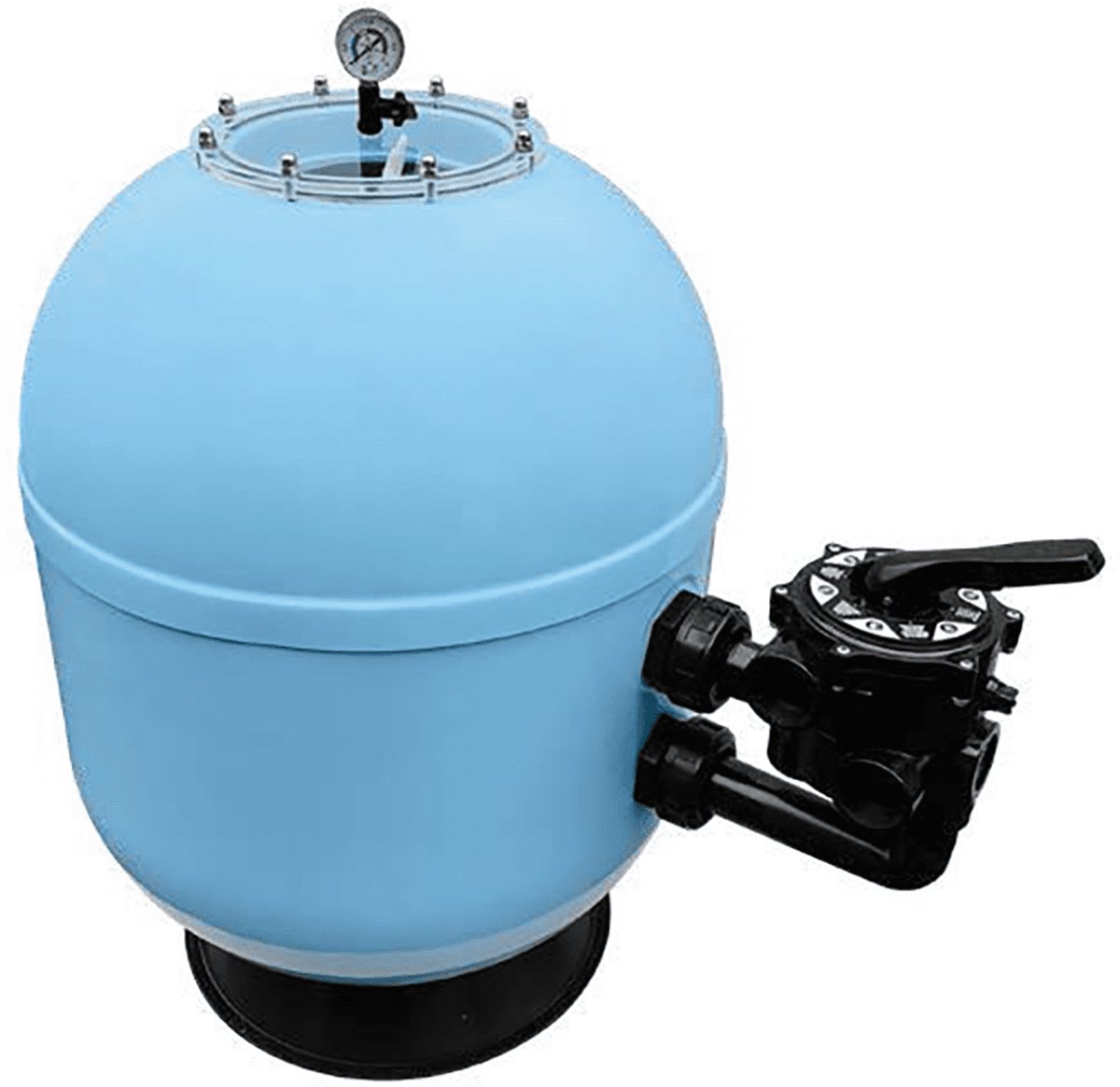 HRS 510 | polyester zandfilter | SIDE | 10-12 m³/h