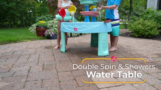 Step2 Wild Whirlpool Table d'eau pour Enfants - Table de Jeu Enfant à Eau avec Kit
