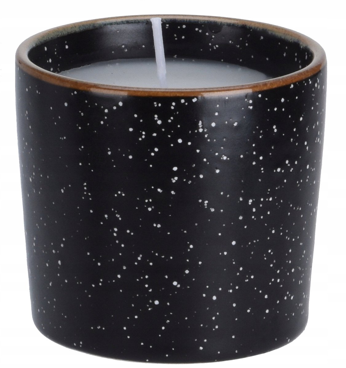 Koopman Serie - Decoratieve Parafinekaars in Steengoed - 6 cm x 7 cm - Groen;Zwart;Grijs