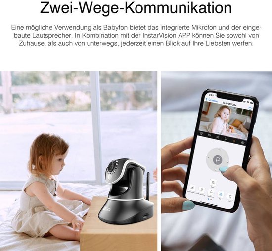 INSTAR IN-8815 4K POE/WLAN schwarz 18005 IP Bewakingscamera — afbeelding 4