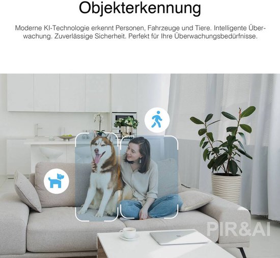 INSTAR IN-8815 4K POE/WLAN schwarz 18005 IP Bewakingscamera — afbeelding 2