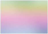 WALLARENA - Fotobehang - 150x105 cm - pastel abstract kindertapijt voor de kinderkamer