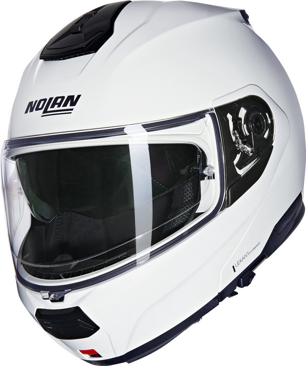 Nolan N100-6 Classico 305 Wit Metal Systeemhelm - Maat S - Helm