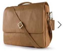 Visconti Alfie - Schoudertas/Messenger Bag (M) - leder - Sand - kwaliteit
