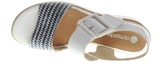 Witte Sandalen Sleehak Remonte maat 39
