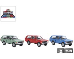 Welly 1970 Land Rover Range Rover verkoop per stuk die cast pull back motor 11,5 cm speelgoed auto