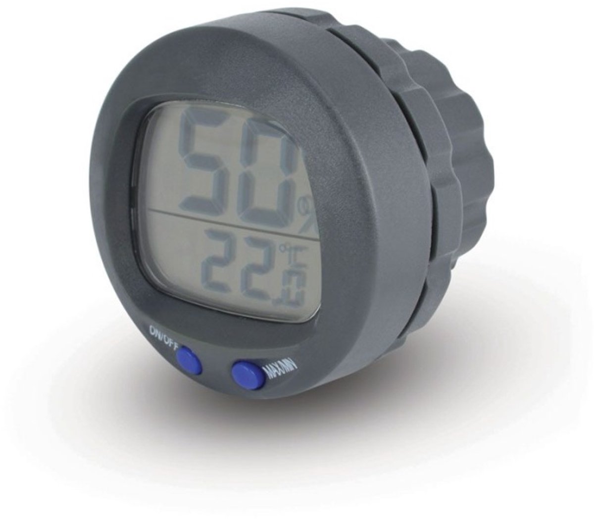 ETI - Paneel Thermometer + Hygrometer - Inbouw Ø33 mm