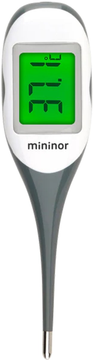 Mininor digitale thermometer | flexible tip | met kleur indicator voor koorts