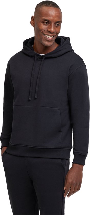 Sweat à capuche FALKE Basic Light Sweat, pull en coton doux et confortable pour homme, noir - taille S