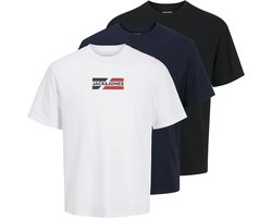 JACK&JONES ESSENTIALS - JJECORP GRAPHIC TEE SS O-3PK MP NOOS Heren T-shirt