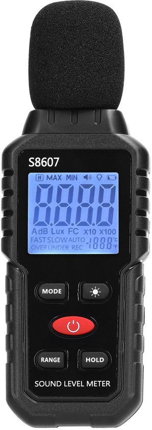 Decibelmeter - Geluidsmeter - dB Meter - Geluidsniveaumeter ...