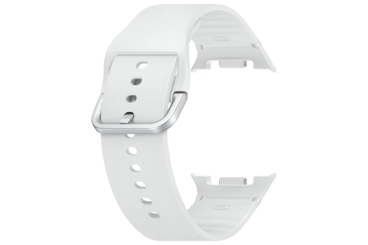 Samsung Galaxy Watch 8 - Smartwatchbandje - Sport (M/L) - Wit